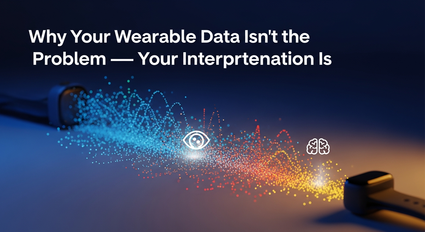 Why Your Wearable Data Isn't the Problem — Your Interpretation Is